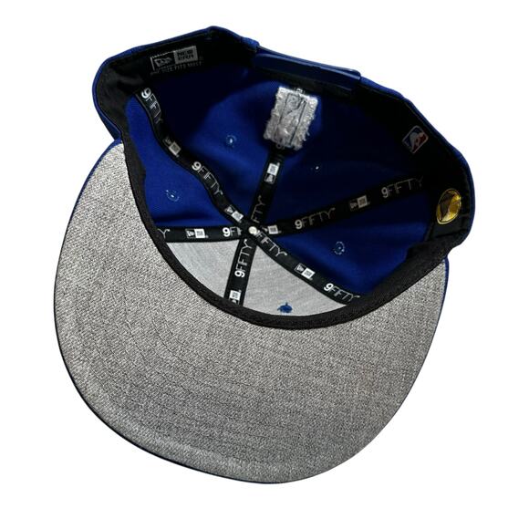 Golden State Warriors New Era 9Fifty NBA SnapBack Blue White Adjustable One Size - Picture 5 of 7